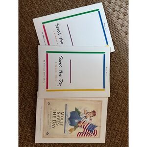 American Girl Molly Saves the Day Book Five Pleasant Company Paperback -workooks